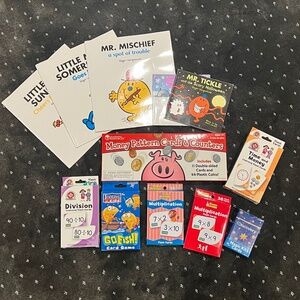 Educational bundle. Mr. Men books etc